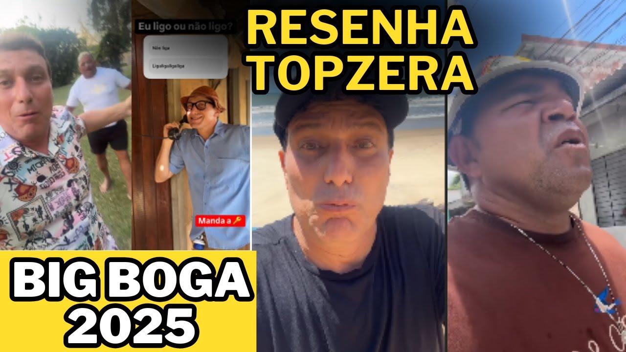 MUÇÃO E A TURMA DO BIG BOGA BRASIL 2025 RESENHA NA PRAIA E GALO CEGO NA PISTA DE LOUCO PISTOLA CHAMA