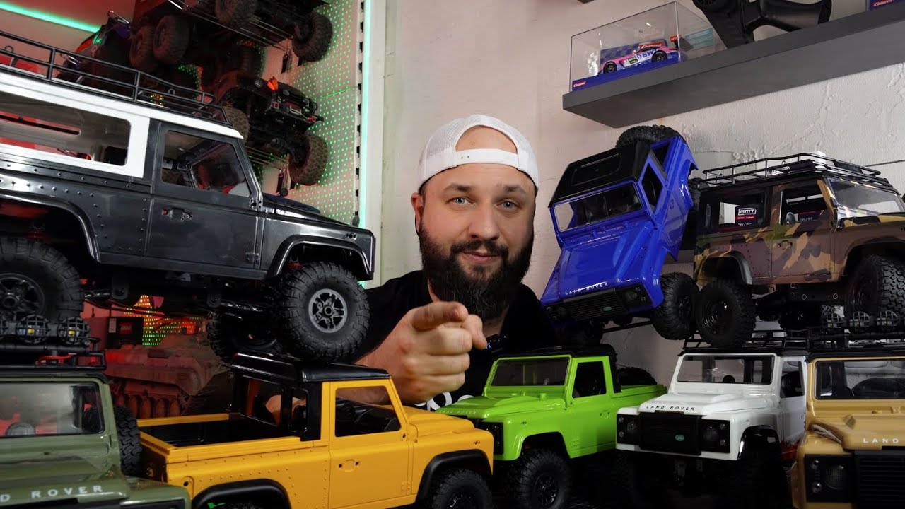 RC auto Land Rover Adventure 1/12 RTR 4WD, modrá + náhradná batéria