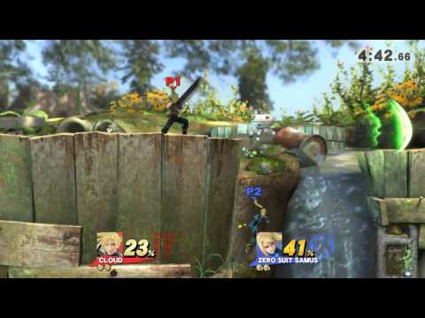 Cloud vs Zero Suit Samus