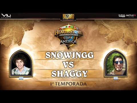 [PT-BR]Snowjngg x Shaggy - J2 - Ro16 - Hearthstone Copa América