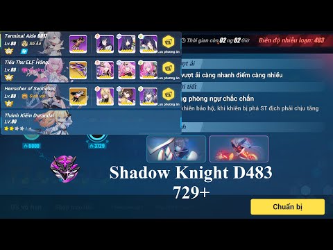 Nirvana D483 - Shadow Knight (Shield Break) [729] - TA MpE HoS (8S) || Dudu 2*