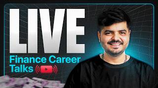 🔴 LIVE: FINANCE CAREER TALK | The Valuation School
