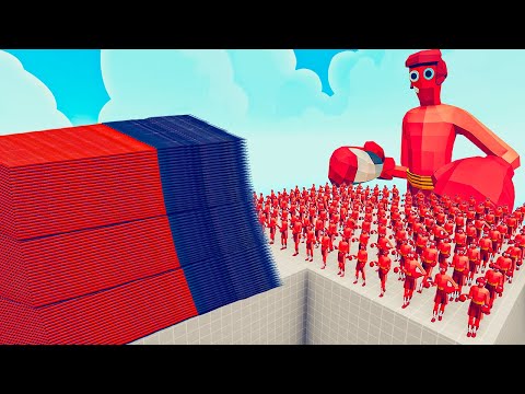 200x BOXER + 1x GIANT vs EVERY GOD - Totally Accurate Battle Simulator TABS
