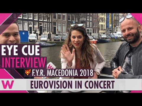 Eye Cue (FYR Macedonia 2018) Interview | Eurovision in Concert 2018