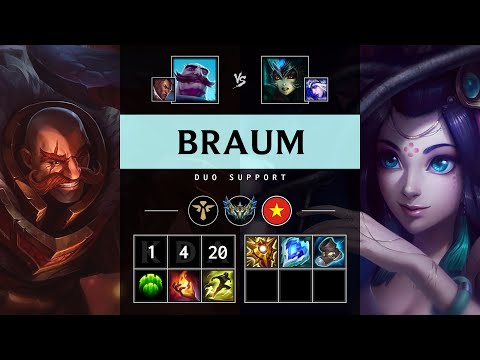 Braum Support vs Nami - VN Challenger Patch 25.10