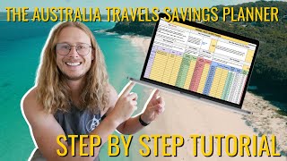 The Australia Travels Saving Planner | Step by Step Tutorial ๐ค