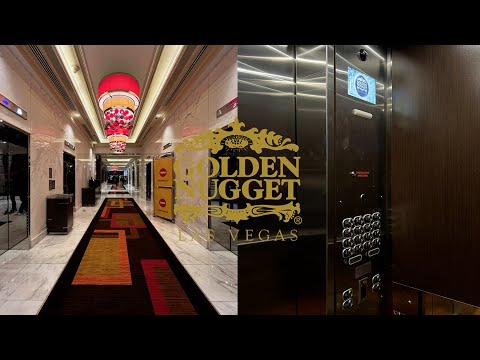 3rd Mod! Schindler Haughton Traction Elevators - Gold Tower, Golden Nugget Hotel - Las Vegas, NV