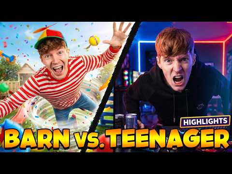 BARN Vs TEENAGER - HIGHLIGHTS