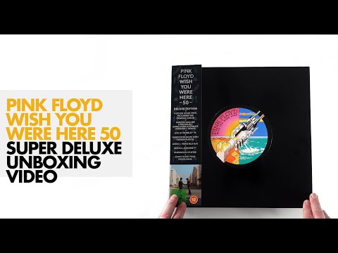 Pink Floyd / Wish You Were Here 50th anniversary super deluxe edition unboxing video
