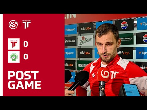 NIKÉ LIGA | Postgame | Richard Križan | AS Trenčín - FC Tatran Prešov 0:0