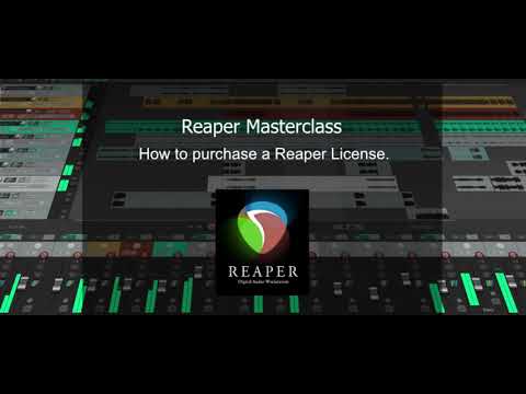 LearnReaper.com : How to Buy a Reaper License Walkthrough Video