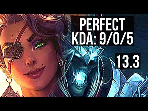 SAMIRA & Pyke vs KARTHUS & Ashe (ADC) | 9/0/5, Rank 5 Samira, Legendary | KR Challenger | 13.3