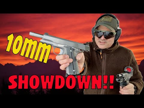 Dan Wesson Razorback 10mm vs Springfield XDM Elite 4.5" 10mm