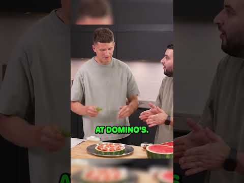 How To Make Watermelon Pizza! @NickDiGiovanni