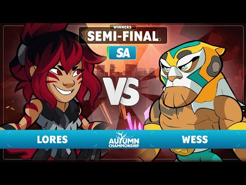 Lores vs Wess - Winners Semi-Final - Autumn Championship 2023 - SA 1v1