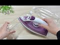 IRON a Plastic bottle, the Result is MAGNIFICENT - Intelligent recycling idea - DIY crafts