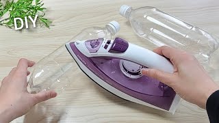 IRON a Plastic bottle, the Result is MAGNIFICENT - Intelligent recycling idea - DIY crafts
