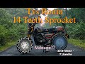 Tvs Ronin Modification 14 Teeth Sprocket Improvement In Acceleration And Mileage