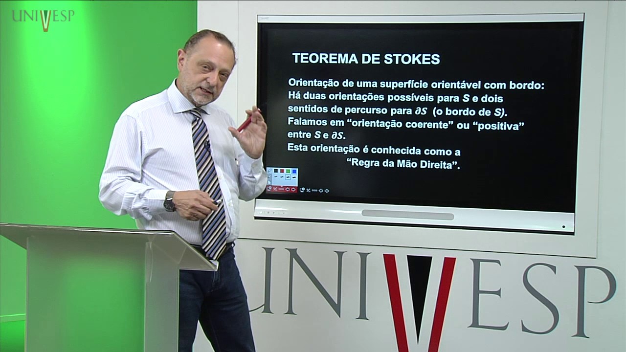 Cálculo III - Aula 23 -  Teorema de Stokes (1)