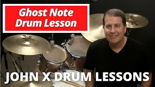 Funk Rock Drum Beats using Ghost Notes - Funk Drum Lessons