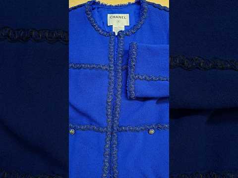 Нюансы #chanel. Обзор жакета за 1 минуту🙋♀️#video #fashion #vintage #style #shorts #шанель