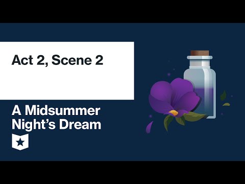 A Midsummer Night's Dream - Act 2, Scene 2 買い割引品 2) Flower(Act 邦楽
