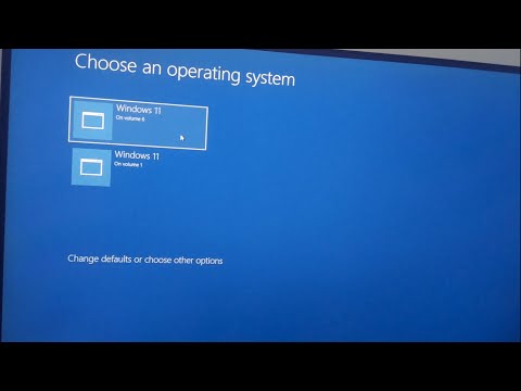 Отключить выбор операционной системы при запуске Windows 11, 10 — отключить двойную загрузку