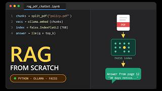 I Built a RAG Chatbot in Pure Python (Ollama + FAISS Tutorial)