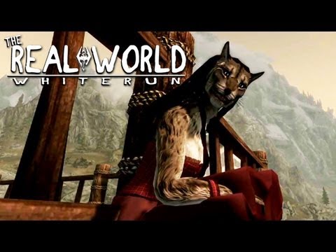 REAL WORLD: Whiterun - Episode 2 (Skyrim machinima) f. Margaret Cho