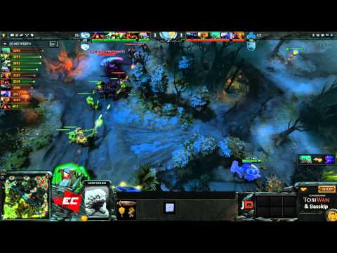 Cloud 9 vs Evil Geniuses Game 2 - Grand Final World eSports Championship @TobiWanDOTA @Basskip