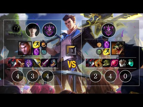 IG TheShy Jayce vs Renekton Top - KR Master Patch 10.11