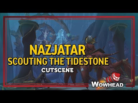 Nazjatar Scouting the Tidestone Cinematic