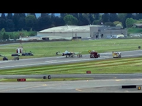 USAF McDonnell Douglas F-15C Eagle [78-0482] Aborted Takeoff Practice at PDX