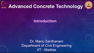 Advanced Concrete Technology