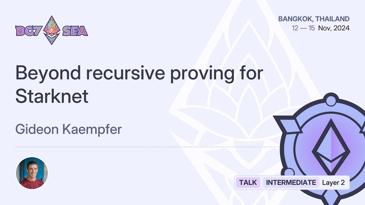 Beyond recursive proving for Starknet preview