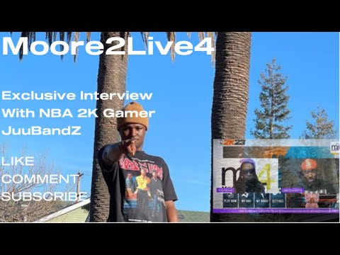 Interview With NBA2K Gamer JuuBandz #nba2k23 #playstation #fyp #trending #votn #moore2live4 #gaming