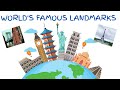 Landmarks Of The World 30 Famous Landmarks For Kids Explore World For Kids Famous Landmarks