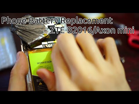 Phone Battery Replacement - ZTE B2016 / Axon Mini