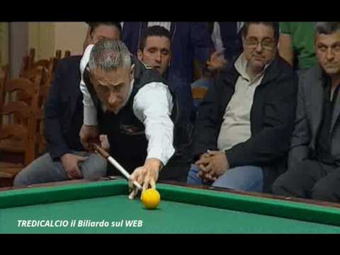 MANNONE vs VECCHIONE - 1^parte 6^PROVA BILIARDO BTP 2013 SESSA AURUNCA