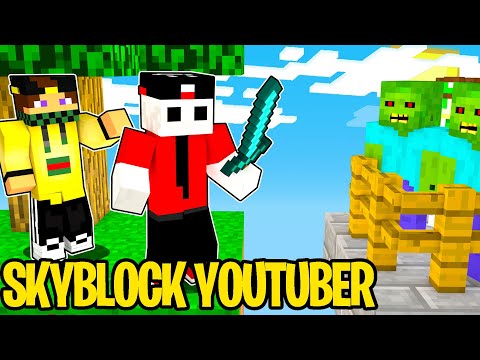 HO CREATO LA SUPER FARM DI MOB NELLA SKYBLOCK DEGLI YOUTUBERS Ep. 6