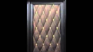 Avi shows a beautiful iron door. MulhollandMulholland Secur
