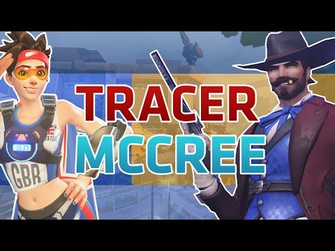 [Overwatch] C9 Surefour as Tracer & Mccree at Top 5