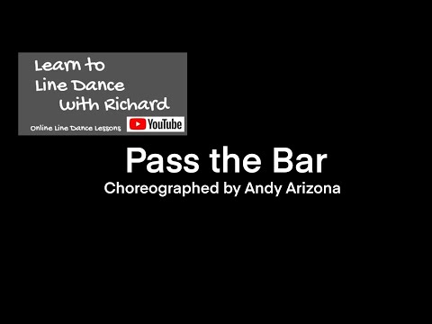 FREESTYLE IMPROVER LINE DANCE - Pass the Bar