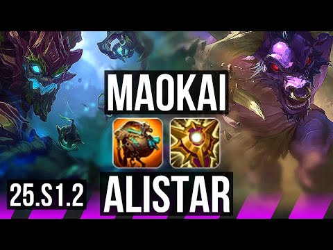 MAOKAI & Miss Fortune vs ALISTAR & Draven (SUP) | KR Grandmaster | 25.S1.2