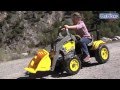миниатюра 0 Видео о товаре Детский педальный трактор Peg-Perego Excavator Maxi