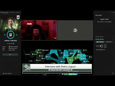 Oct 14th 2023 - Interview with Sabre Jaguar - Federation Front Line Report Podcast - Eve Online