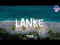 (Lyrics) Lanke - Teni