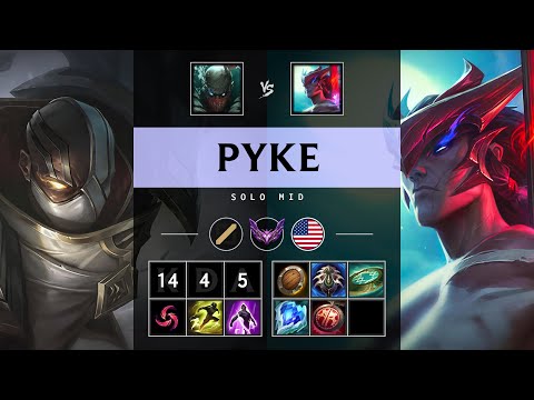 Pyke Mid vs Yone - NA Master Patch 25.05
