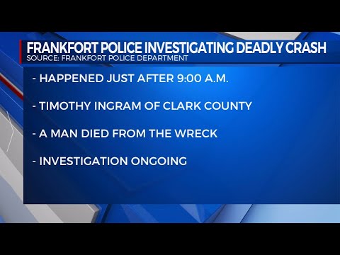 120823 Frankfort police investigating deadly crash