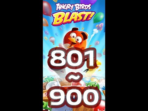 Angry Birds Blast  Level 801-900 - iOS/Android